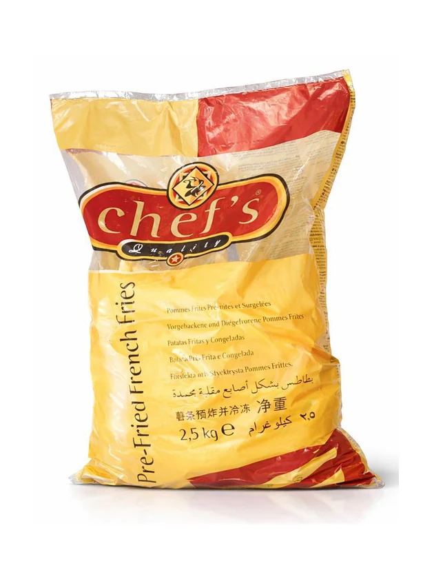 Chef's Quality Pre-Fried French Fries 2.5 kg
