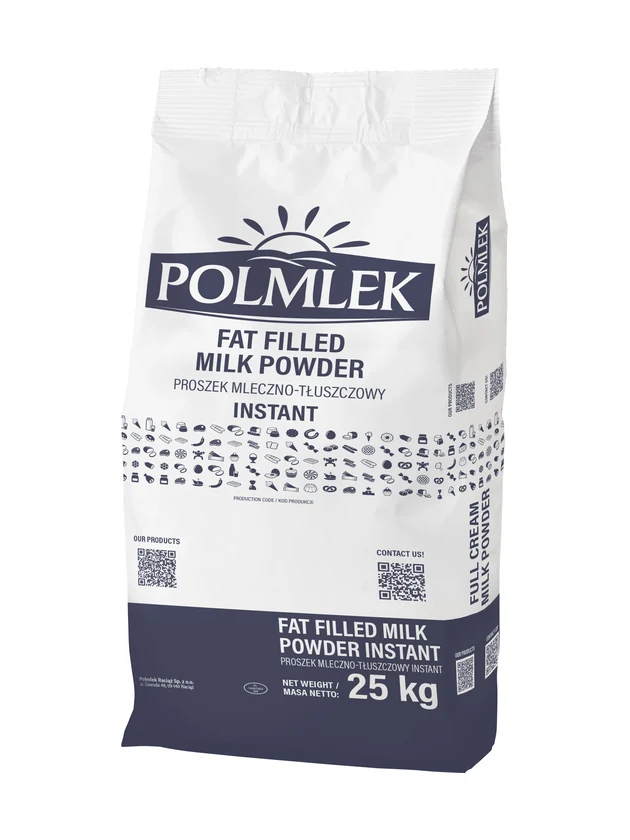 POLMLEK Instant Fat-Filled Milk Powder 25 kg