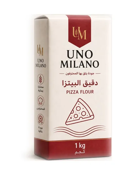 UNO MILANO Tipo 00 Pizza Flour in a 1 kg retail pack