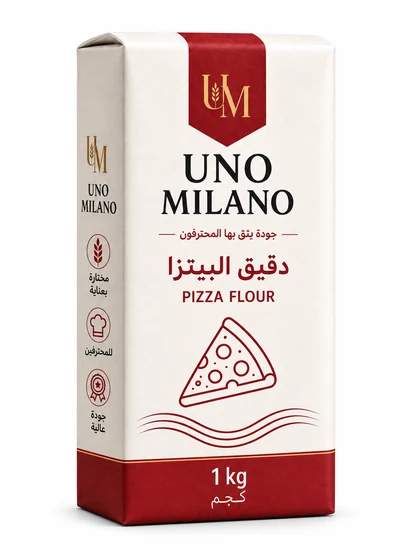 UNO MILANO Tipo 00 Pizza Flour in a 1 kg retail pack